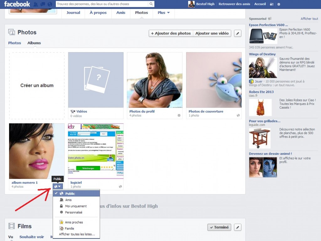 comment faire pour cacher ses likes sur facebook